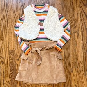 Cynthia Rowley Multicolor Striped Knit S (5/6)